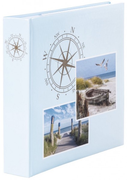 Memo-Album Compass 10x15cm für 200 Fotos bunt
