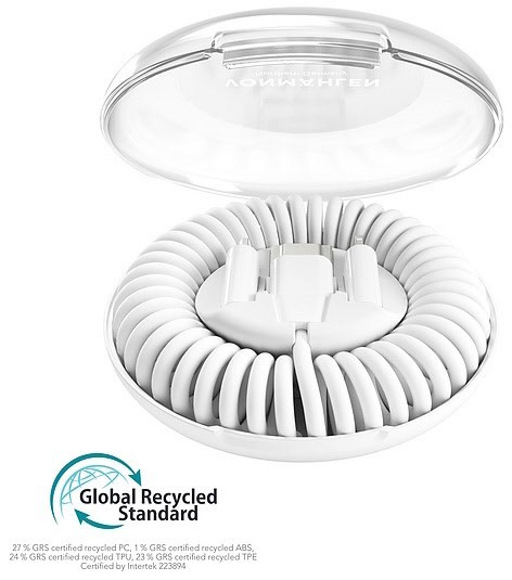 Allroundo Eco USB-C-Kabel weiß