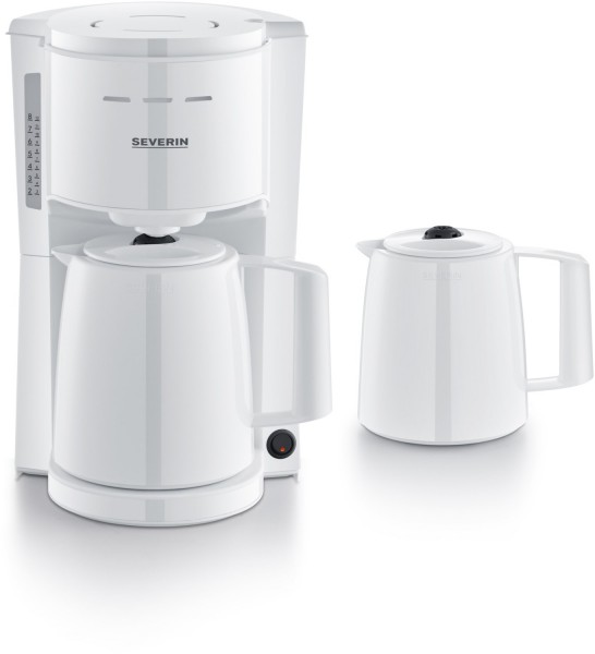 KA 9309 Filter-Kaffeemaschine mit 2 Thermokannen weiß