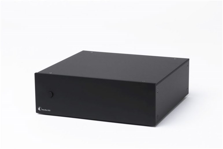 Amp Box DS2 Vollverstärker Stereo silber
