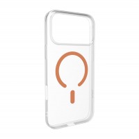 Lite Mag für iPhone 17 Pro Max transparent/orange