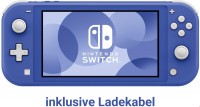 Switch Lite Konsole Bundle inkl. Animal Crossing: New Horizons blau