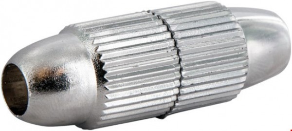 HQ Koax Kabelverbinder silber