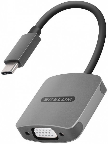 USB-C > VGA + Adapter inkl. USB-C Power Delivery