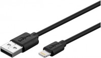 Lightning USB-Datenkabel (1m) für iPhone, iPad, iPod schwarz