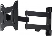 TV-Wandhalterung Fullmotion (48") 1 Stern, 2 Arme schwarz