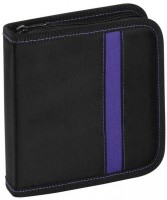 CD WA 24 V Disc-Tasche schwarz/lila