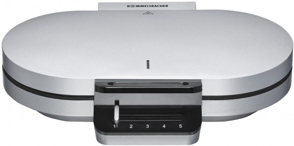 WA 1200 Waffeleisen silber
