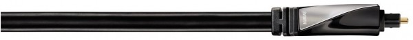 Audio-Lichtleiter-Kabel (3,0m) schwarz