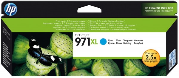 Nr. 971 XL Tintenpatrone cyan