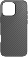 Cover Robust Carbon für iPhone 16 Pro Max schwarz