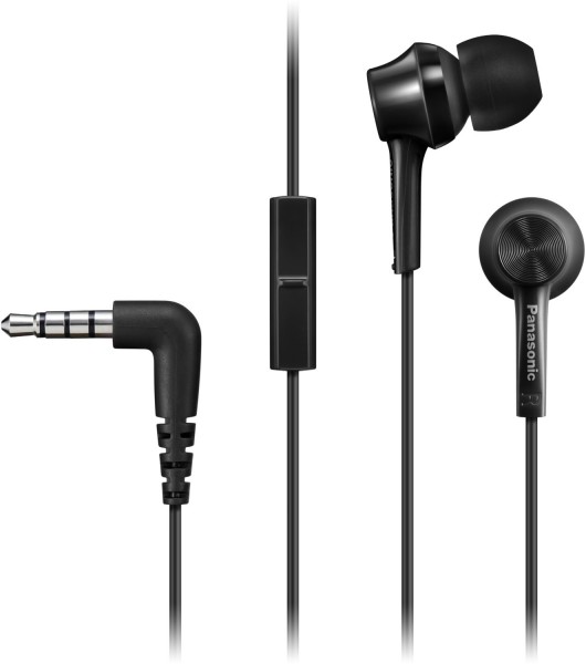 RP-TCM115E-K In-Ear-Kopfhörer mit Kabel schwarz