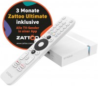 LEAP-S3+ V2 Ultimate Streaming Box weiß inkl. 3 Gratis-Monate Zattoo Ultimate