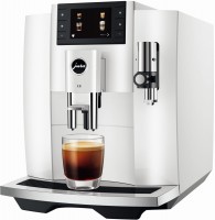 E8 Kaffee-Vollautomat Piano White (EC), Latte Macchiato/Cappuccino, 15 bar, 1,9 l, weiß