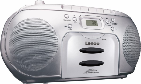 SCD-420 Radiorekorder mit CD silber