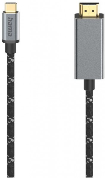 Video-Kabel (1,5m) USB-C-Stecker>HDMI-Stecker schwarz
