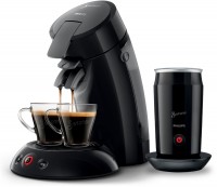 HD6553/65 Original Milk ll Byback Kaffeepadmaschine schwarz