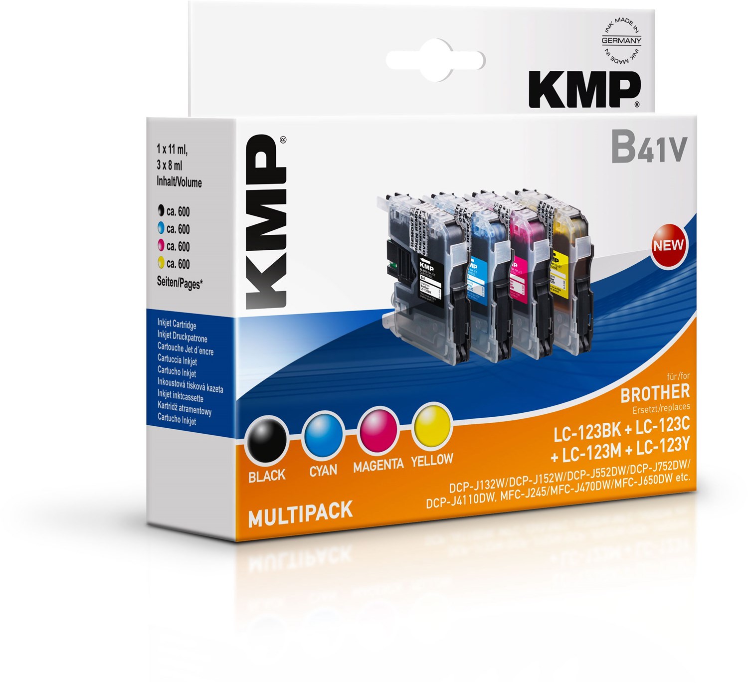 B41V Multipack Tinten-Multipack 4-farbig