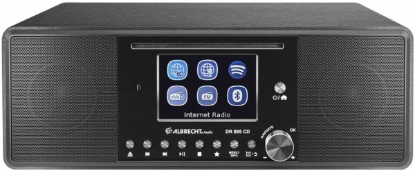 DR 895 CD Internetradio schwarz