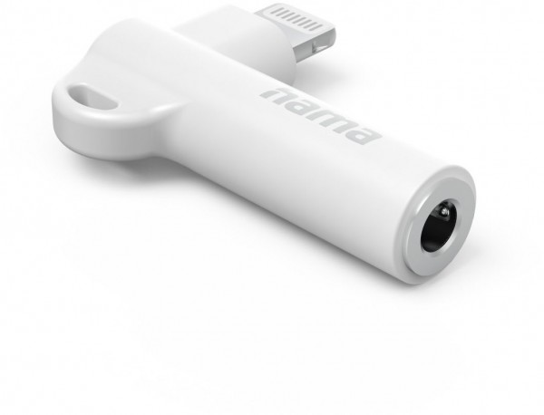 Aux-Adapter Lightning>3,5-mm-Buchse weiss