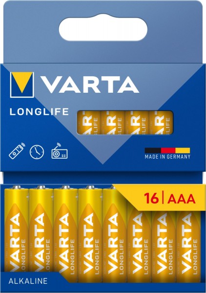Longlife AAA 16er Blister Micro-Batterie