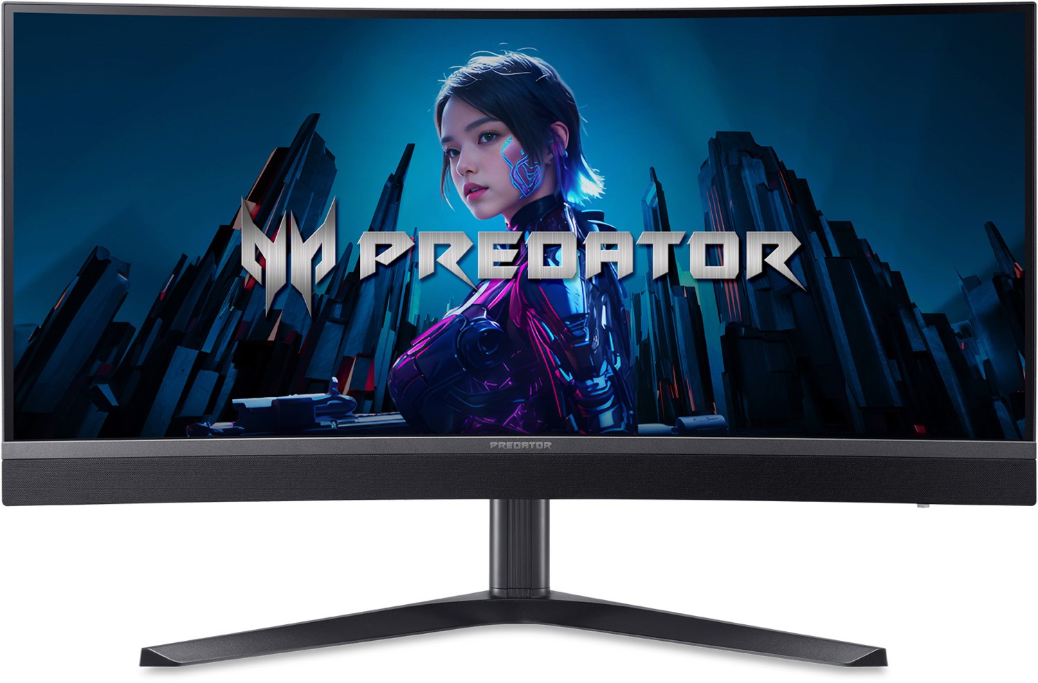 Predator X34Vbmiiphuzx 86 cm (34") OLED Gaming Monitor schwarz, Ultrawide (3440x1440), 0,1 ms Reaktionszeit, gebogen