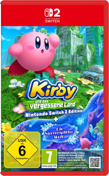 Kirby und das vergessene Land Switch 2 Edition + Sternensplitter-Welt