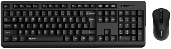 X1700 (DE) Kabelloses Tastatur-Set schwarz
