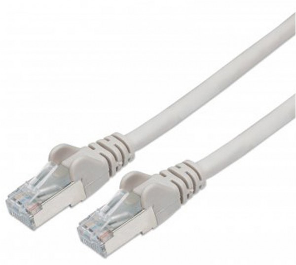Patchkabel Cat6A CU S/FTP LSOH grau (1,5 m)