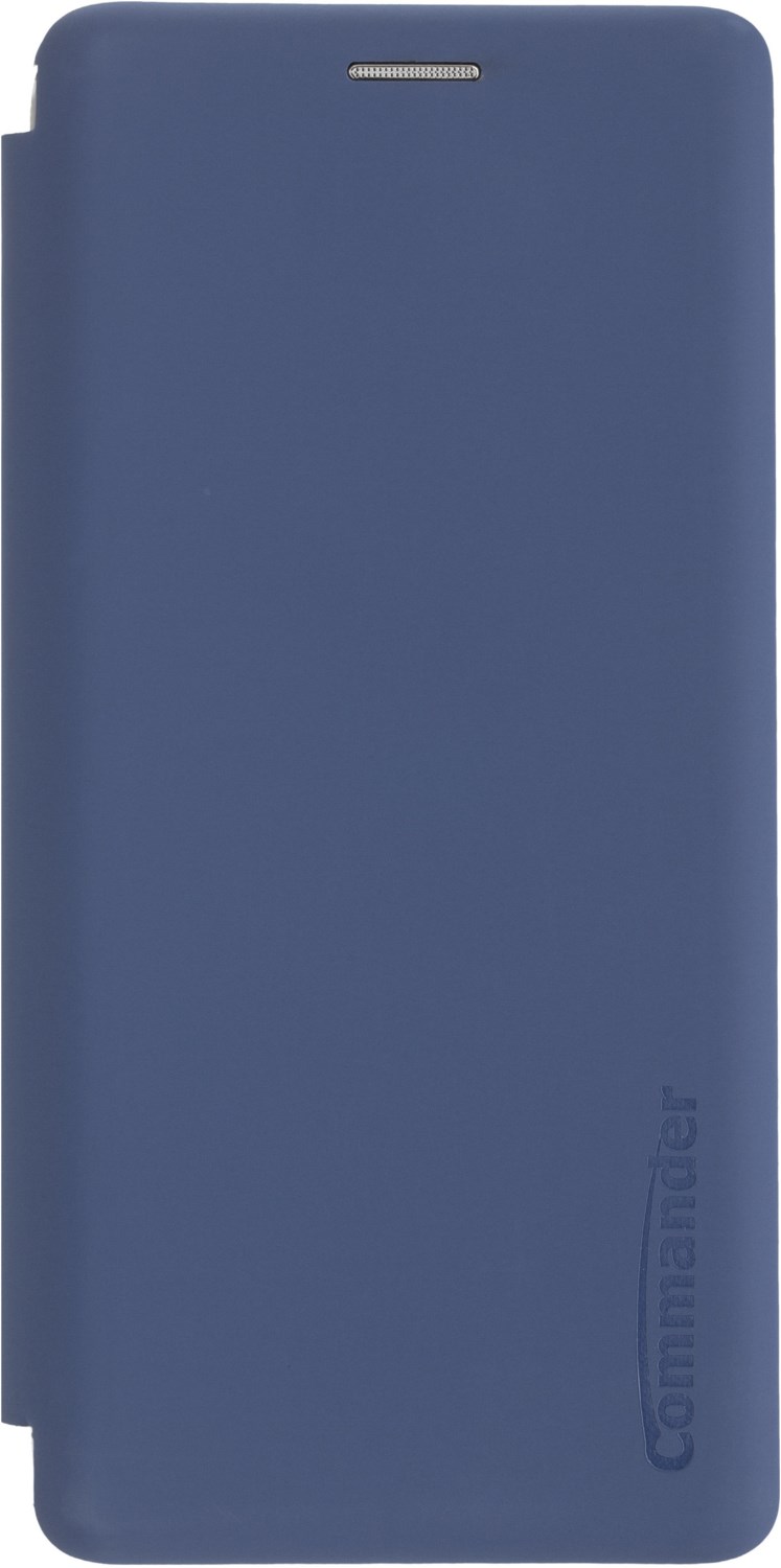 Book Case CURVE Soft Touch für Galaxy A9 (2018) maritim blue