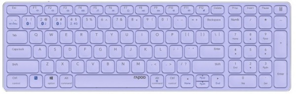 E9700M (DE) Kabellose Tastatur lila