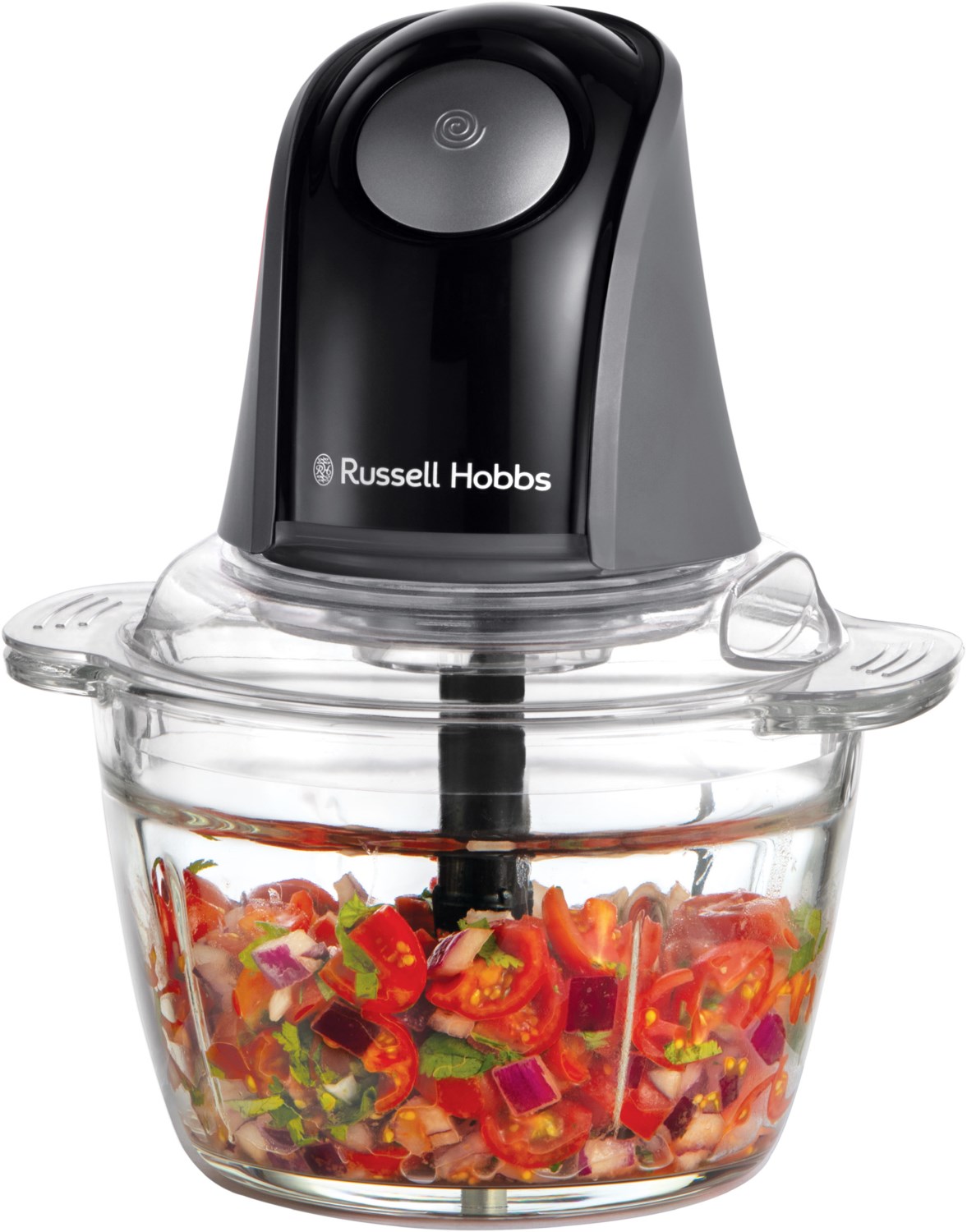 Russell Hobbs Desire Mini-Zerkleinerer - 380W Küchenhelfer Mit Glasbehälter