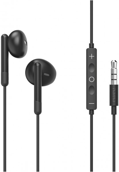Noble In-Ear-Kopfhörer mit Kabel schwarz