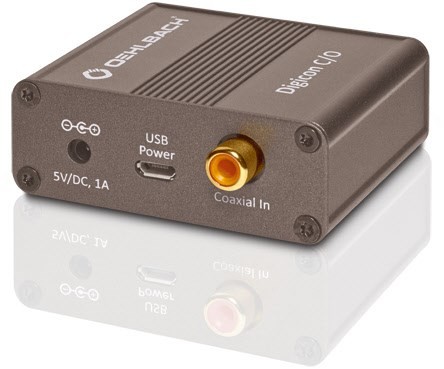 Digicon C:O Digi. Converter Coax>Optisch metallic braun
