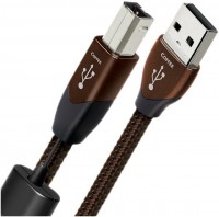 Coffee USB A>B (0,75m) Kabel schwarz/braun