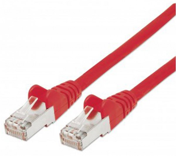 Patchkabel mit Cat7-Rohkabel S/FTP Patchkabel rot