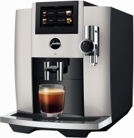 S8 Kaffee-Vollautomat Platin (EB), Latte Macchiato/Cappuccino, 15 bar, 1,9 l, Apps ladbar