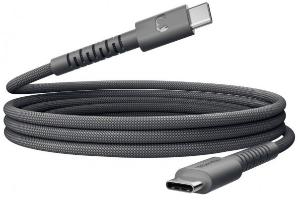 FlexWave USB Type-C Kabel (2m) strom grey