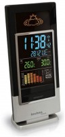 WS 6502 Wetterstation silber/schwarz