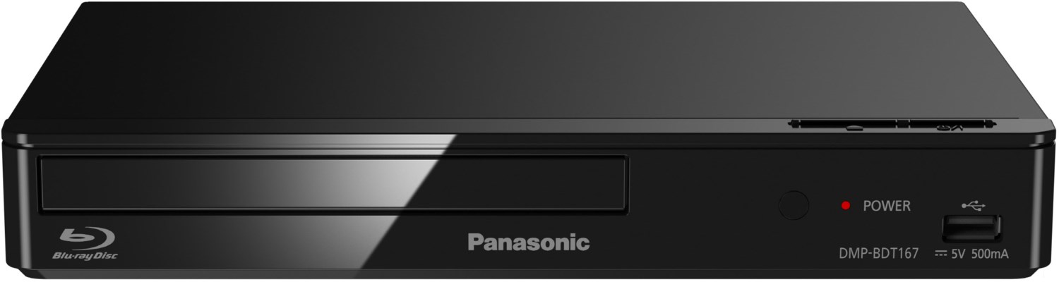Panasonic DMP BDT167EG 3D Blu ray Disc Player schwarz  - Onlineshop EURONICS
