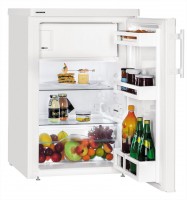 TP 1444-20 Tischkühlschrank mit Gefrierfach weiß