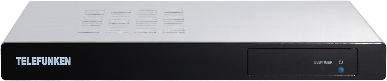 Telefunken TF 500 HD HDTV Sat-Receiver schwarz/silber | EURONICS