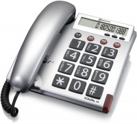 BigTel 48 Schnurgebundenes Telefon silber