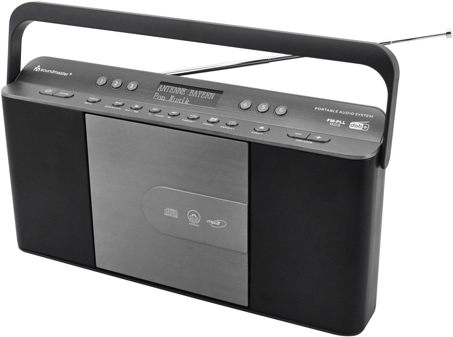 Image of RCD1870SW CD/Radio-System schwarz/silber