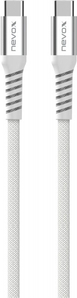 USB 2.0 Type-C Kabel (2m) weiß