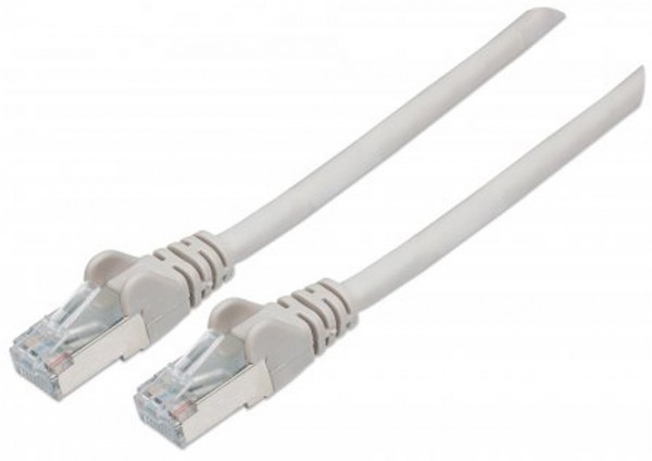 Patchkabel Cat6A CU S/FTP LSOH grau (1 m)