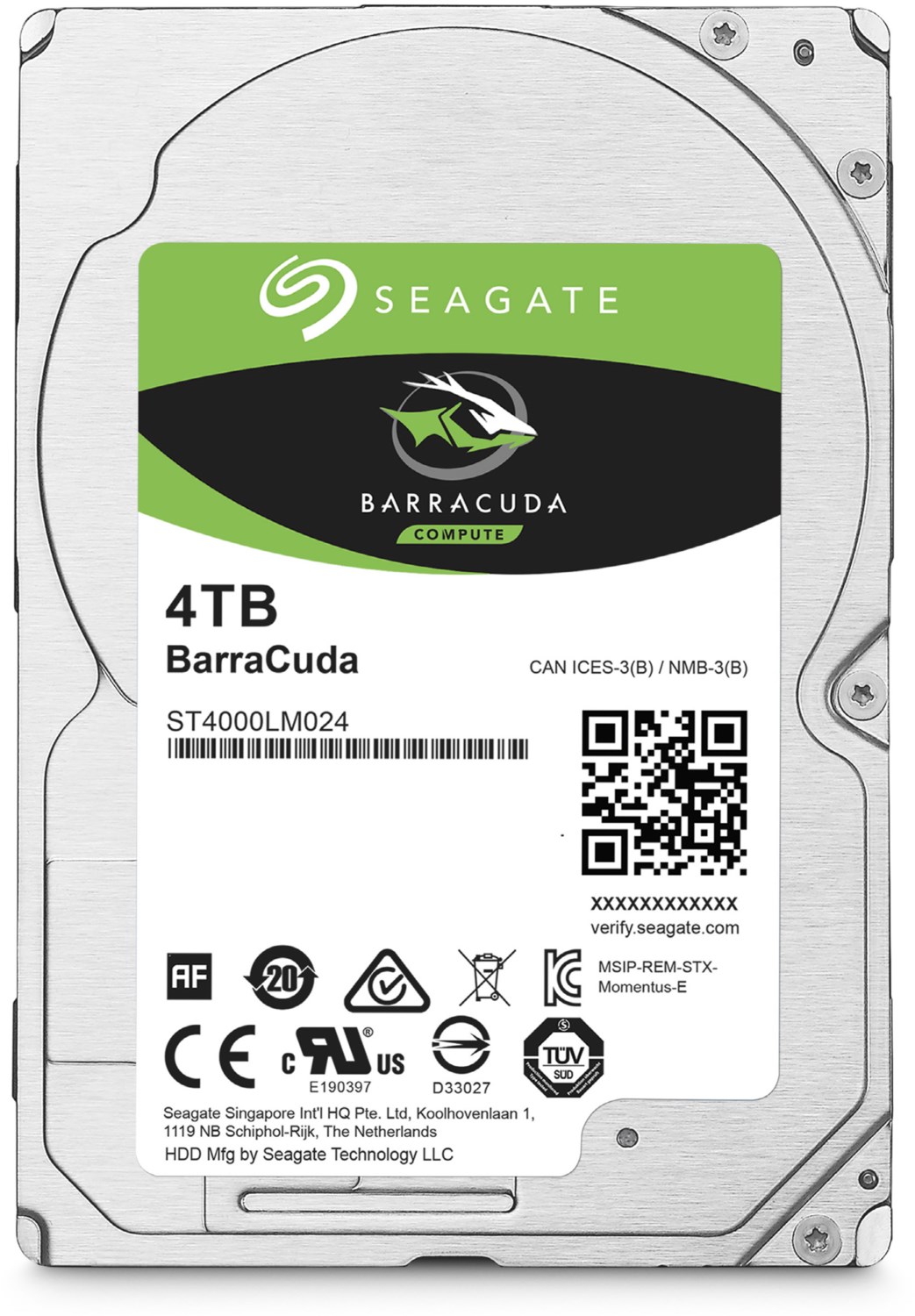 BarraCuda 2,5" (4TB) Interne 2,5" Festplatte
