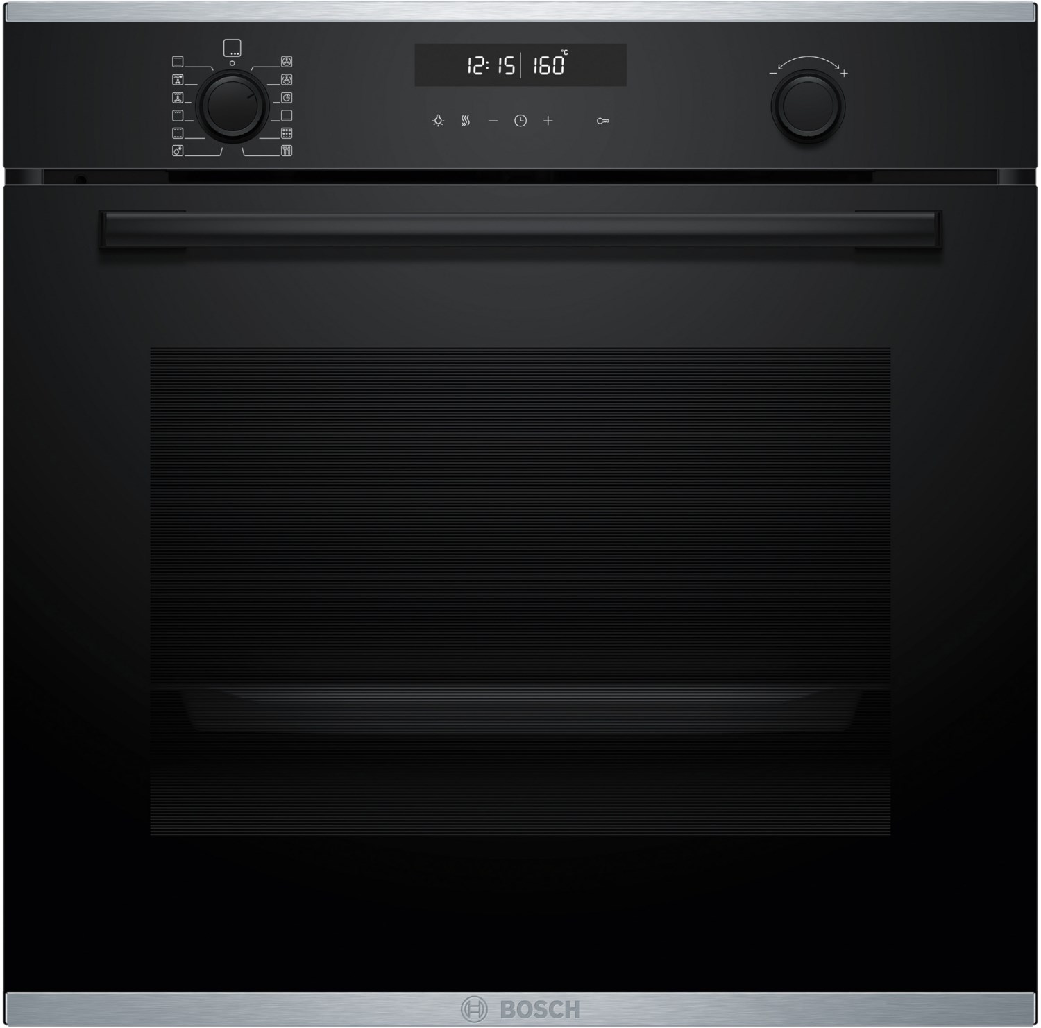 HBG278BB3 Einbaubackofen schwarz, 71 l, Pizza-Stufe, schnelles Vorheizen, pyrolytische Selbstreinigung, 59,4 cm breit, A+, Serie 6