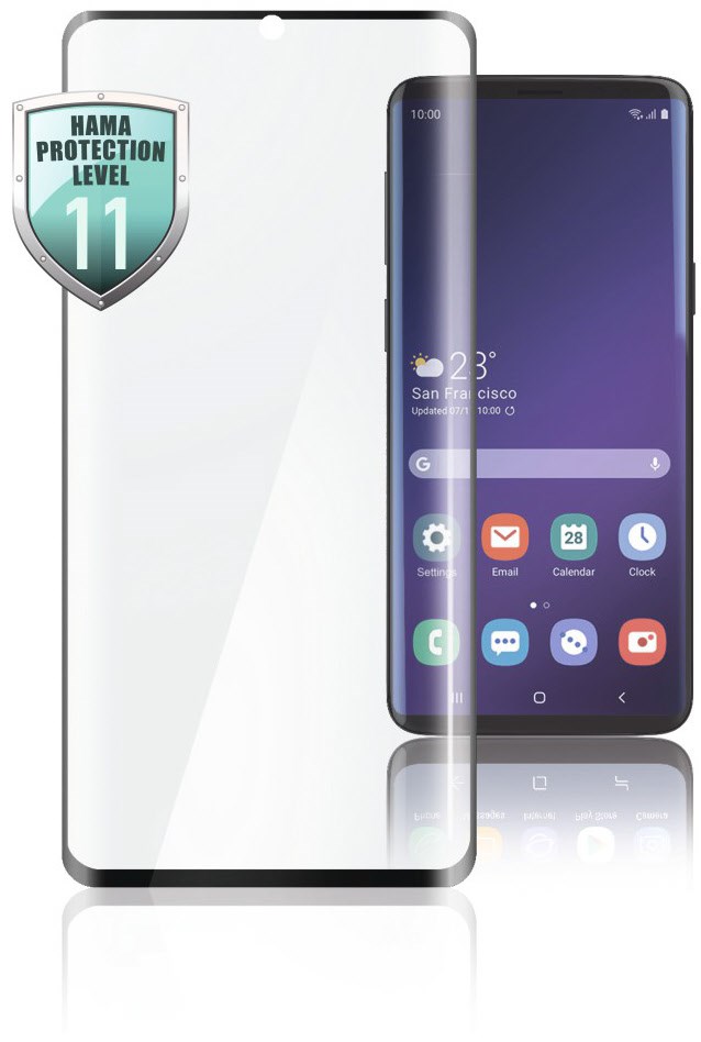 3D-Full-Screen-Schutzglas für Galaxy S21 Ultra 5G schwarz
