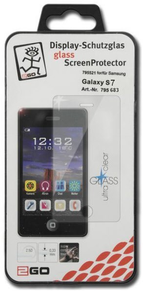 Display-Schutzglas transparent